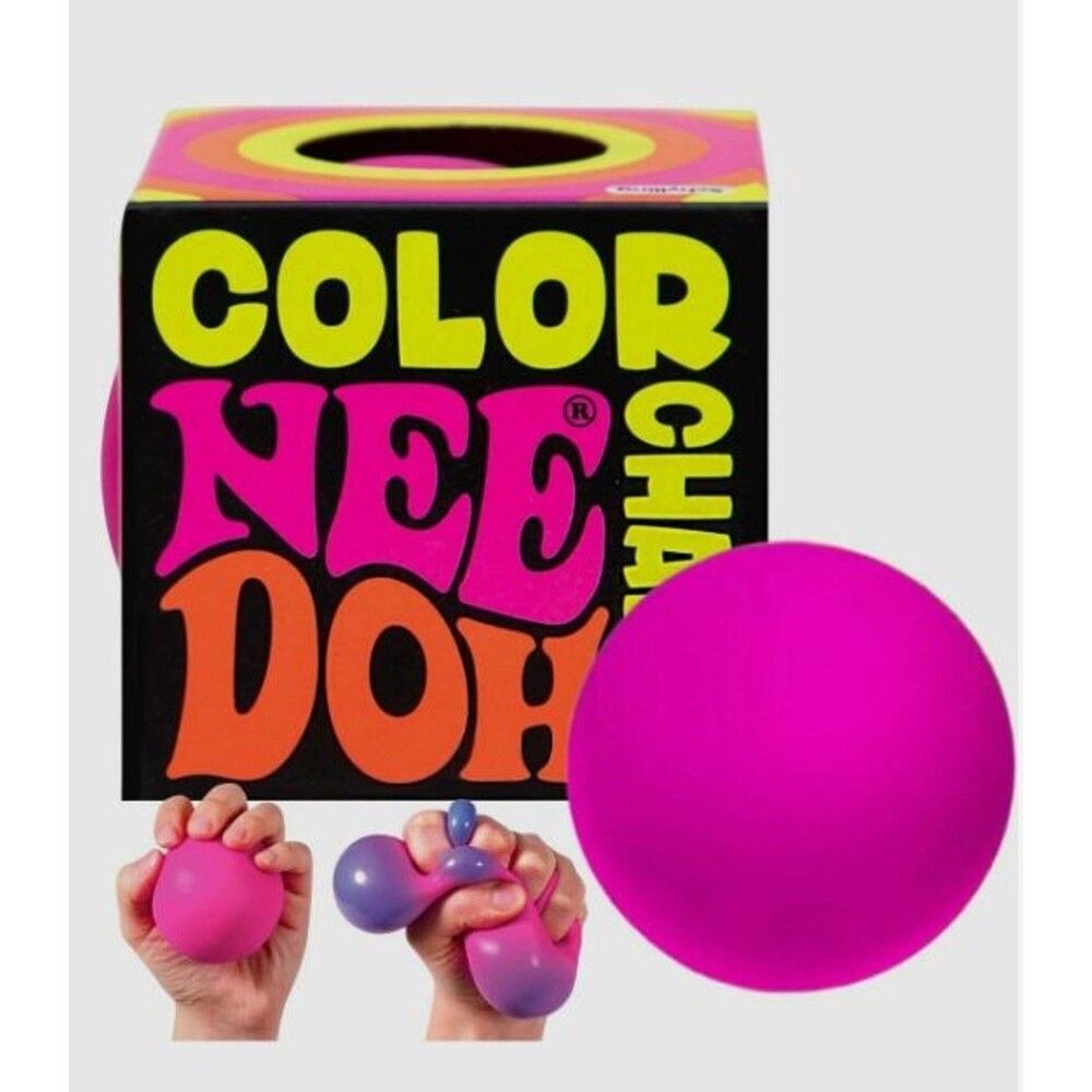 NeeDoh Color Change Ball Pink Viral Squishy Fidget Sensory Toy